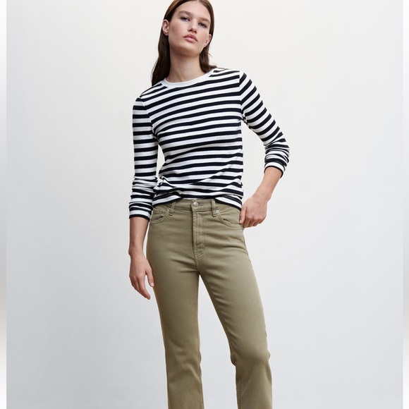 Merona Striped Ultimate Tee Shirt - Picture 1 of 4